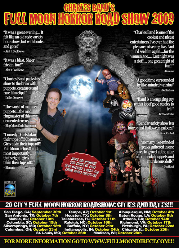 Charles Band's Full Moon Horror Road Show