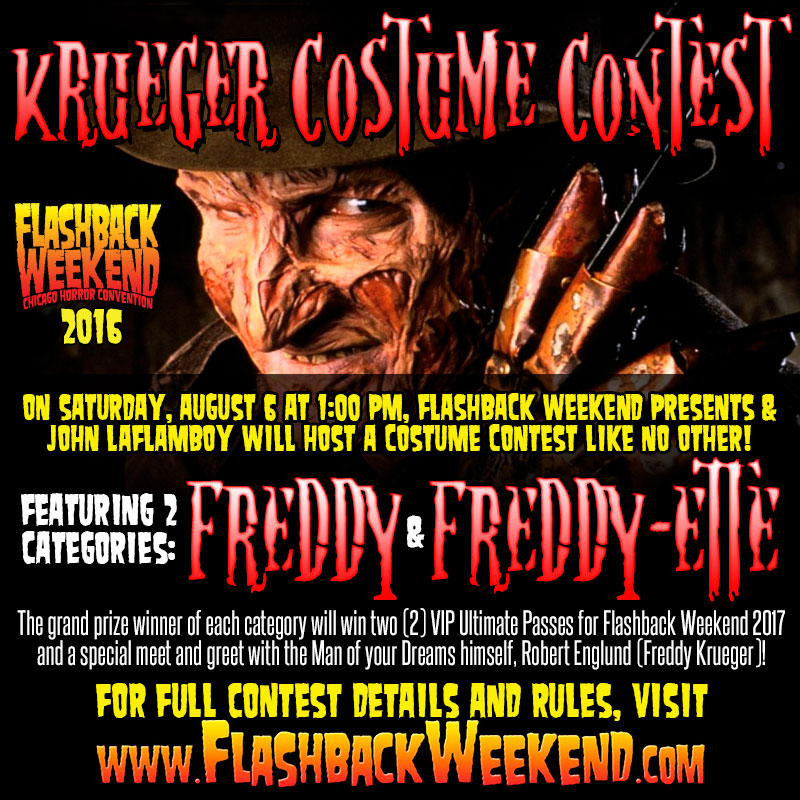 Krueger Costume Contest