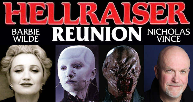 Hellraiser Reunion with Barbie Wilde and Nicholas Vince
