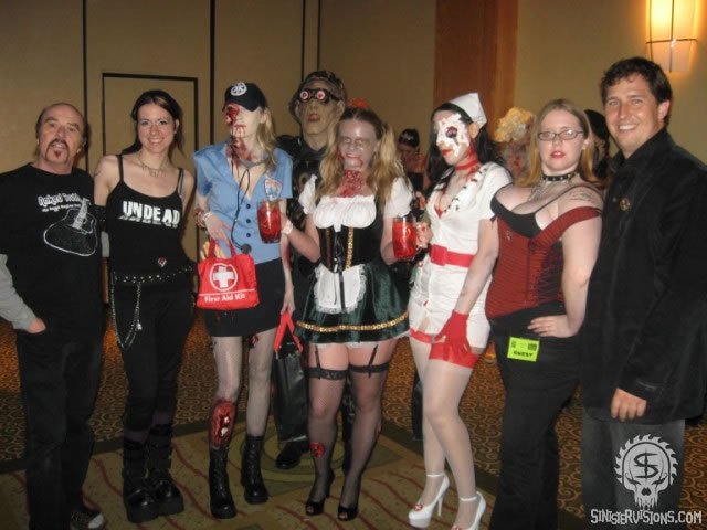 The 2008 Zombie Pinup Beauty Pageant Judges Winners